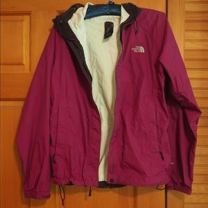 Women’s purple venture 2 rain jacket